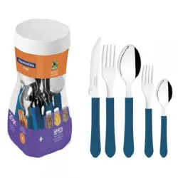 Faqueiro Tramontina 20pcs Leme Azul