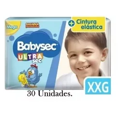 Fralda Descartável Mega Babysec Pacote Xxg C/ 28 Un